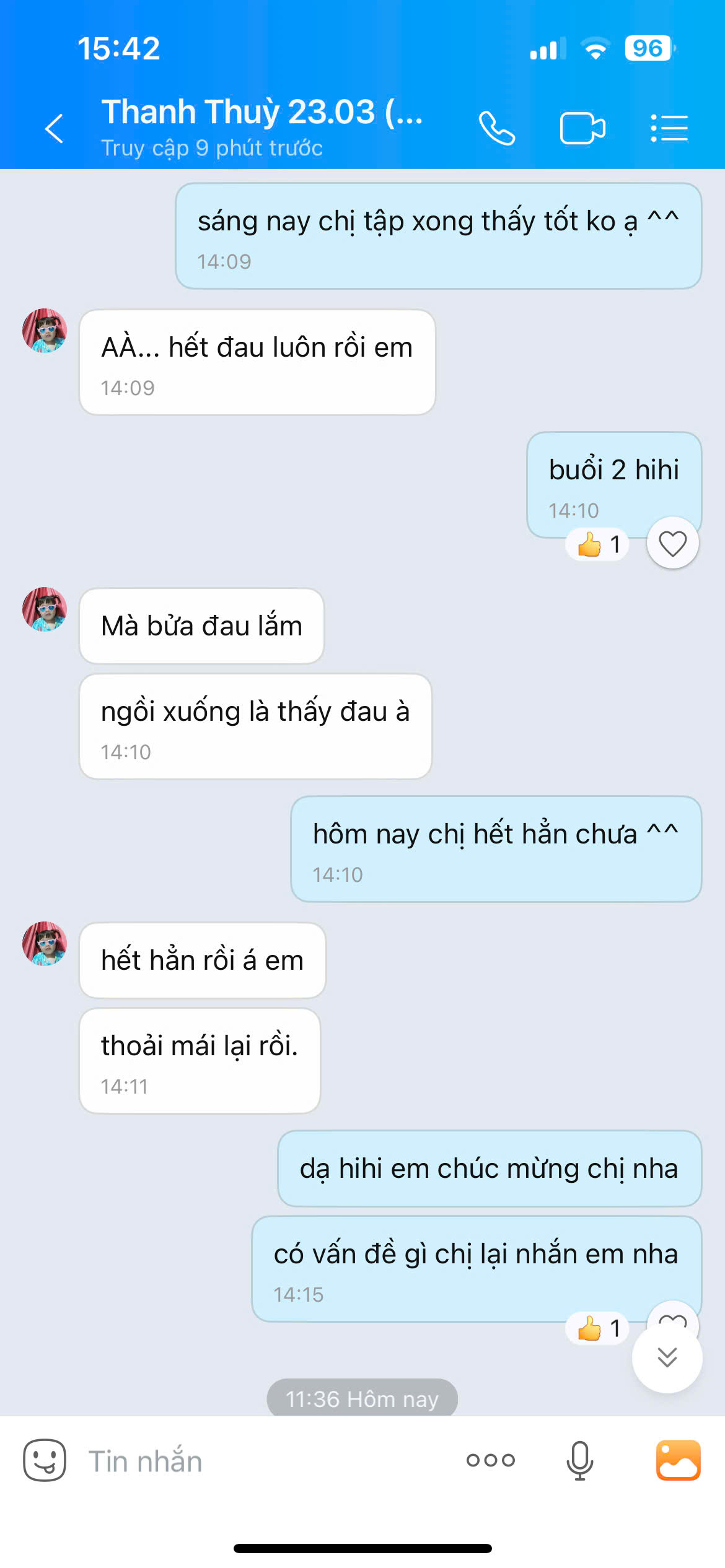 Phản hồi học viên