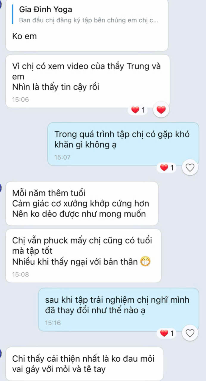 Phản hồi học viên