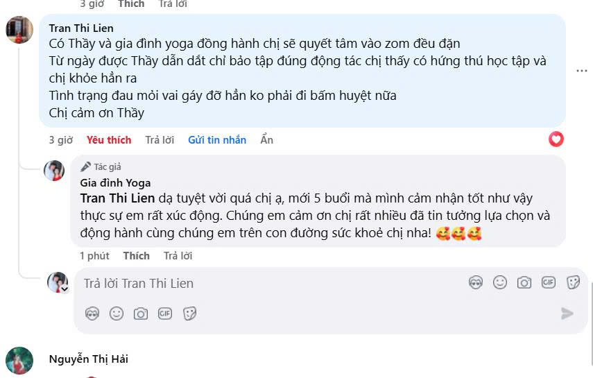 Phản hồi học viên